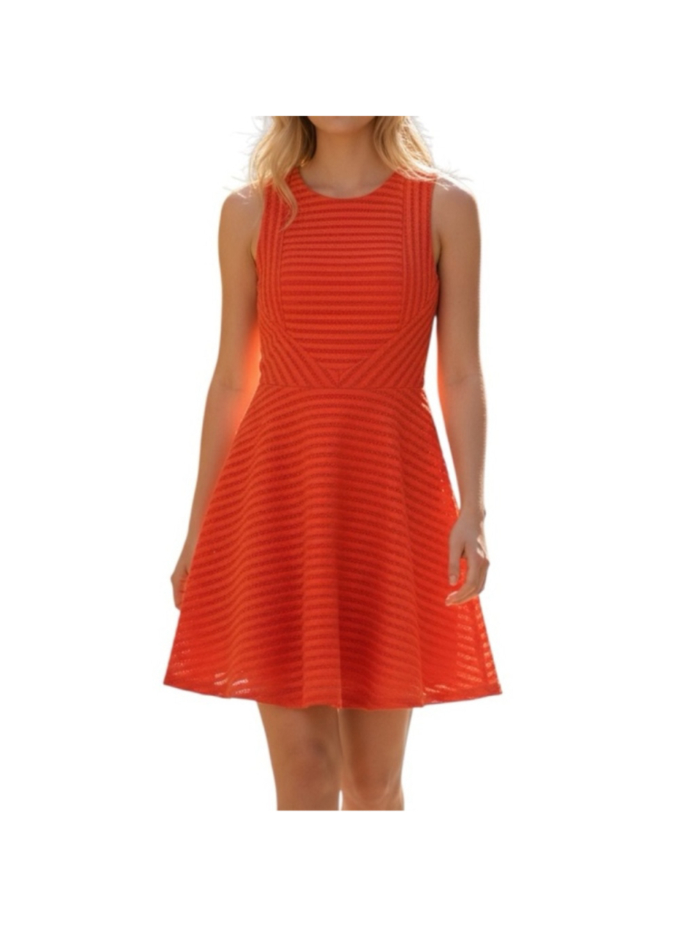 Glam Doll Skater dress coral size large